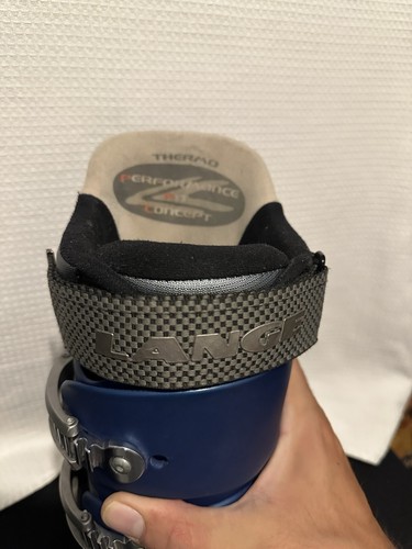 Lange Comp 100 Skischuhe Unisex, UK Größe 7-7,5 blau - Bild 16 von 18