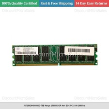 NT256D64S88B0G-75B Nanya 256MB DDR Non ECC PC-2100 266Mhz