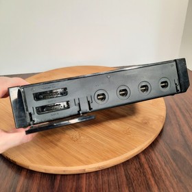 Nintendo Wii Black Console Bundle RVL-001 Gamecube Compatible Motion Plus Tested