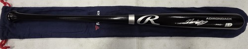 Nick Kurtz Oakland Athletics Autographed Black Rawlings Pro Bat Fanatics Coa - Picture 2 of 4