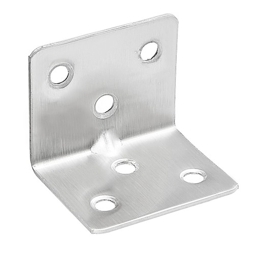 12 Stück 31x31x38 mm Edelstahl Eckstrebe Fuge L Form Winkel Befestigung - Bild 4 von 5