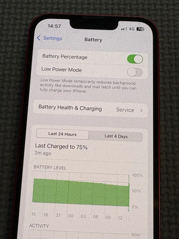 iPhone 13 128GB Red Unlocked Read Description - Image 4 of 4