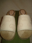 100% AUTHENTIC WOMEN GUCCI DAMITA WHITE ESPADRILLE SLIDE SANDALS EU 41/US 11 — photo 7