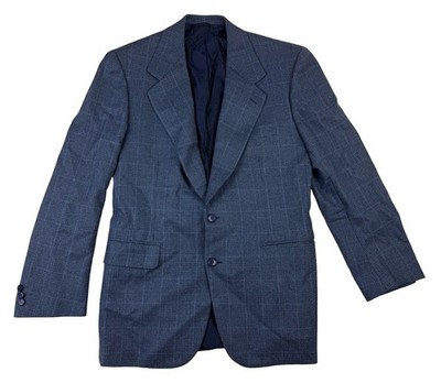 Brioni Roman Style FINISSIMO Wool Jacket, Size 38 / 48 C Navy Men s Coat Italy