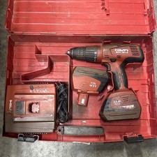 HILTI SFH 181-A CPC Hammer Drill Driver (SFH18A) 2 Batteries, Charger, Case