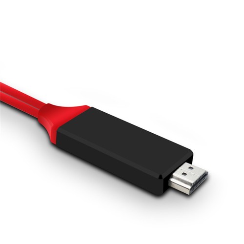 1M Micro USB to Cable Adapter Video Adaptor Compatible with Android (Red) - 第 12/12 張圖片