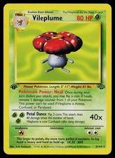 Pokemon Card - Vileplume Jungle 31/64 1st Edition
