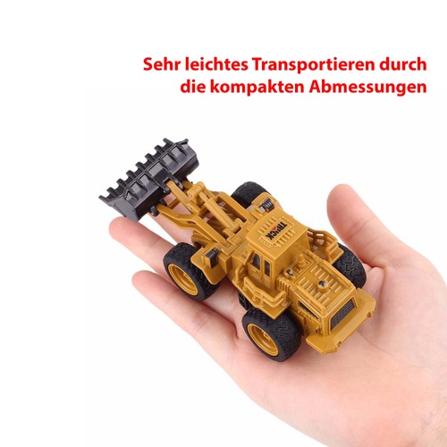 RC ferngesteuerter Mini Radlader, Bagger, Baustellen-Fahrzeug, Auto, Truck - Bild 3 von 7