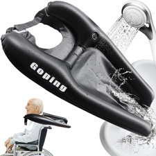 Hair Washing Basin for Bedridden Inflatable Hair Washing Sink for Wheelchair Por