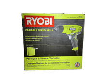 Ryobi D43K 3/8 in Variable Speed Compact Drill Driver Corded With Bag NEW