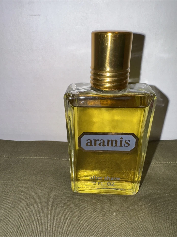 Vintage Aramis After Shave Splash 2 oz. Fabricado nos EUA Fórmula Original Rara Nova - Imagem 2 de 4
