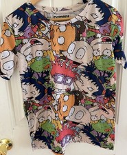 Nickelodeon Rugrats All Over Print Graphic Men's T-Shirt Size M