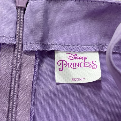 Disfraz Rapunzel Enredado Niñas Mediano 7/8 Disney Store De Lujo Oro Rosa Esponjoso - Imagen 9 de 12