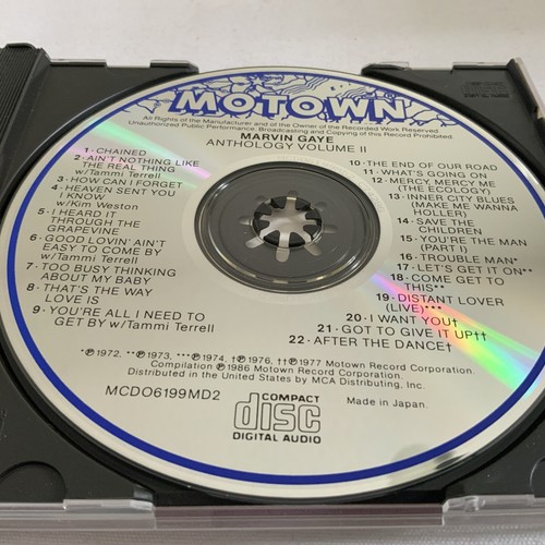 Marvin Gaye Anthology CD 2-Disc old style fatbox set 1986 Motown Record Company - Bild 5 von 19