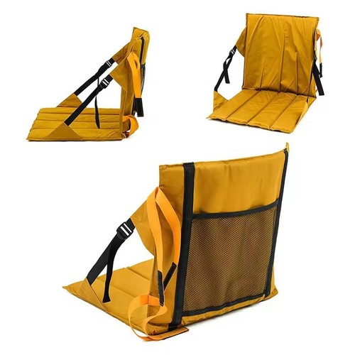 Stadium Seat Foldable Seat Cushion Padded Seat Thick Folding Chair for Music - Picture 2 of 7