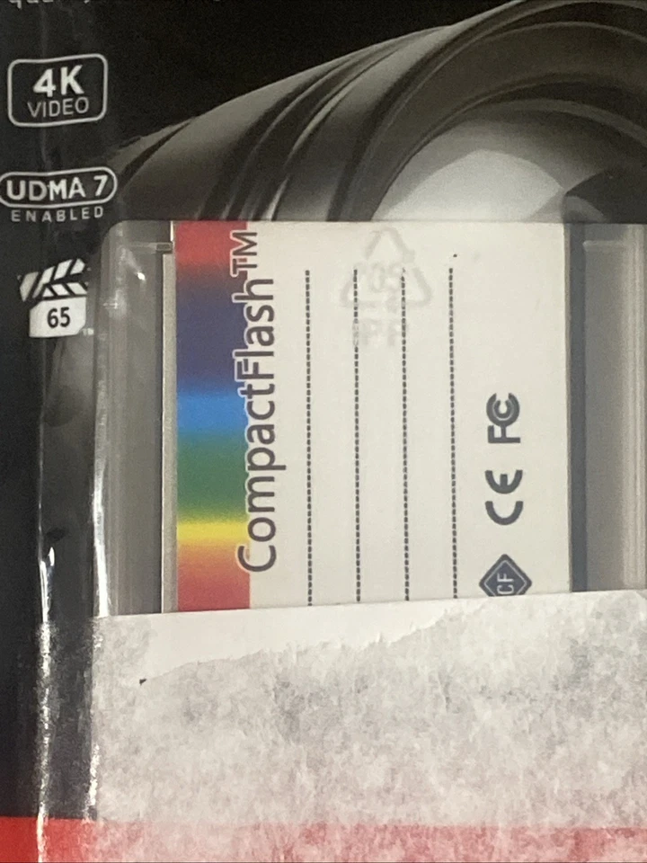 Compact Flash Card 64GB CF Card Camera Memory Card - NEW - Image 4 of 4