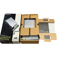 Sony MZ-RH1 Hi-MD Walkman Silver Full Set Accessories Rare Mint Unused Grade