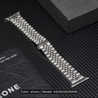 Do Apple Watch Strap Ultra 1/2/3 SE 3 Series 5/6/7/8/9/10/11 Stalowe paski do zegarków