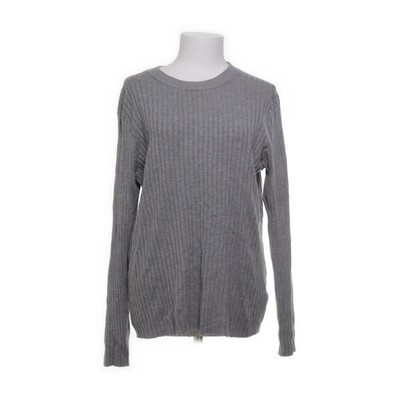 H&M, Strickpullover, Größe: XL, Grau, Acryl/Polyamid/Viskose, Einfarbig #Dxr