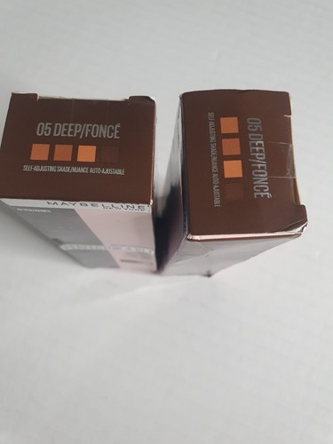 2x Maybelline Perfector 4-in-1 Whipped Matte Makeup #05 DEEP Fonce - beide NEU - Bild 4 von 6