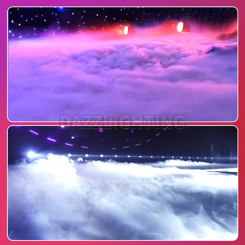 3000W DMX Waterbased Fog Machine Low Lying Smoke Stage Effect Dual Output Case - Picture 8 of 9