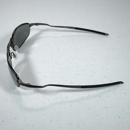 Oakley Tightrope OO4040-02 Sunglasses 58-20 Pewter FRAMES ONLY Vintage Y2K - Picture 7 of 9
