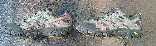 Moab 2 Mid Drizzle Mint Womens Size 7.5 Worn Once - Picture 6 of 8