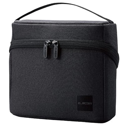 Elecom BMA-GP18NBK Organizer Pouch  Recycled Material  Large Capacity Storage