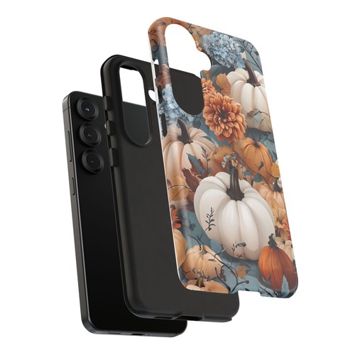 Fall Autumn Pumpkin Floral Design Tough Phone Case, Thanksgiving - Bild 107 von 147