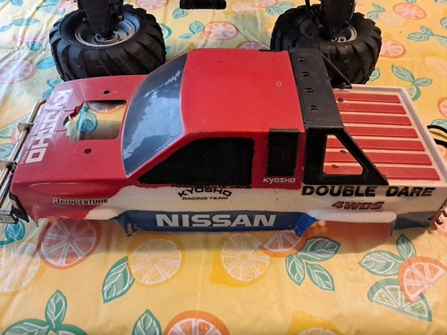 Kyosho Double Dare 1/10 Nissan 4WD Truck Untested As Is - Picture 15 of 24