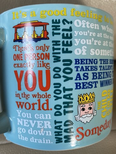 Mister Rogers Neighborhood Tasse Mr. Rogers Kaffeetasse Pullover wechselt zu gelb - Bild 17 von 22