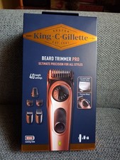 Tondeuse barbe - King C Gillette beard trimmer pro - NEUVE