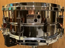 1980's Sonor Phonic D506 6.5x14 Snare Drum w/ Hella Die Cast Hoops