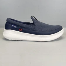 Columbia PFG Shoes Mens Size 8 Wide Blue Slip On Fishing Boat Comfort Casual