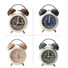 Alarm Clock Twin Bell Metal Office Replacement Spare Parts With Night Light