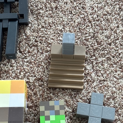 Mattel Minecraft Survival Mode Playset Incomplete 2015! For Parts! - Picture 12 of 23