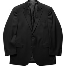 Brooks Brothers 1818 Regent Tuxedo Jacket Black 46R Wool Estrato Italy USA