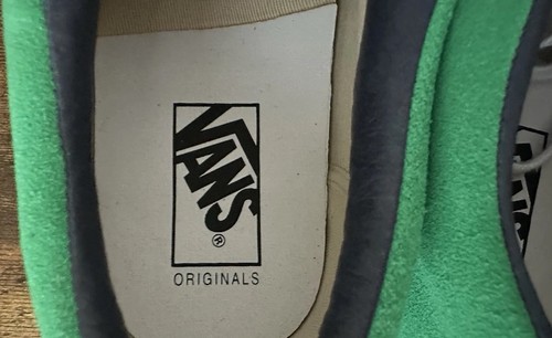 Vans Vault OG Lampin LX Off The Wall Green Yellow Mens Size 8 Women Sz 9.5 Rare - Picture 9 of 17