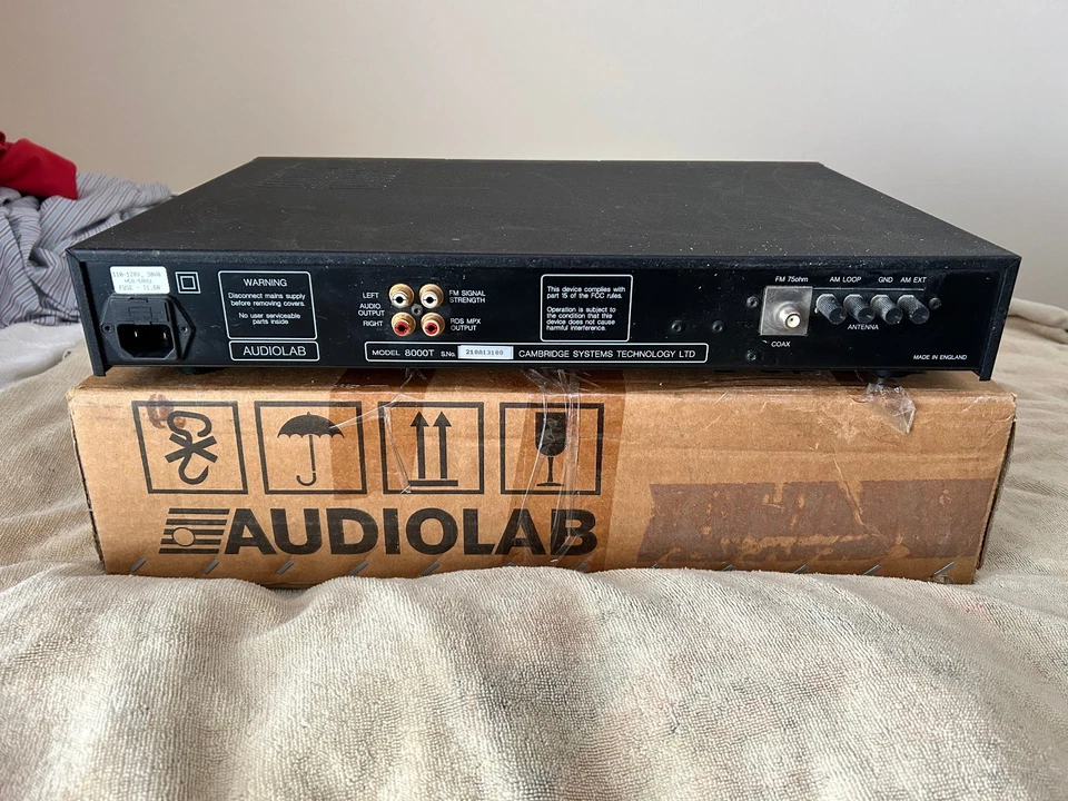 Sintonizador Audiolab 8000t Audiophile FM/AM, excelente sonido. Foto 3 de 4