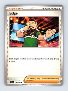 judge pokemon card price TCG - s11a - 063/068 (U) Supporter / / Card Text Judge 342/190 SR Shiny Treasure