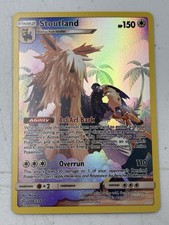 Pokemon TCG SM Cosmic Eclipse Stoutland 248/236 Full Art Secret Rare Holo NM