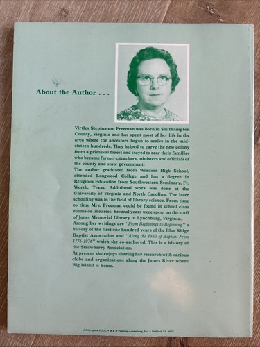 AROUND THE BEND Virtley Stephenson Freeman 1983 PB Big Island Bedford Virginia - Bild 2 von 12