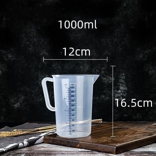 Neu Messbecher, Messbecher, 1, 2, 3, 5 Liter, 500, 1000, 2000, 3000, 5000 ml - Bild 9 von 12