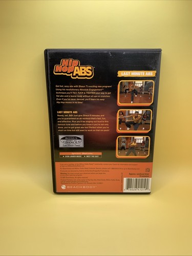 Hip Hop Abs-Last Minute Abs with Shaun T (DVD, 2007) - Picture 2 of 5