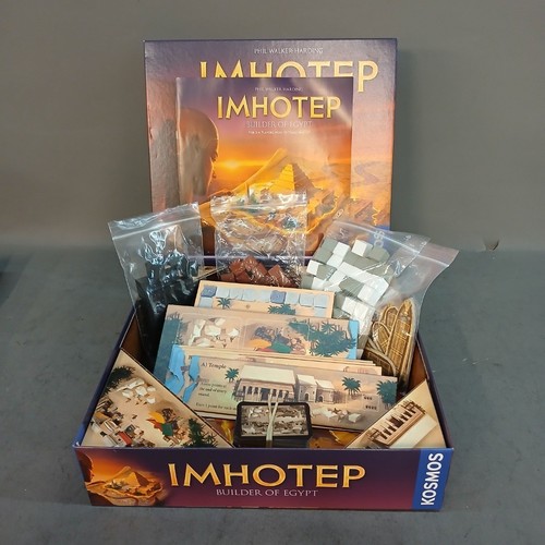 Kosmos Imhotep - Builder of Egypt Board Game Cards Pieces Family Fun -CP