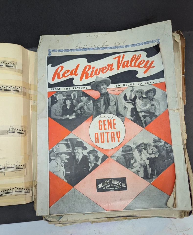 LOTE de partituras de colección acordes clásicos patrióticos nativos occidentales Foto 2 de 4