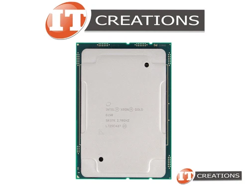 INTEL XEON SCALABLE 18 CORE PROCESSOR 2.70GHZ 24.75MB 165W SKYLAKE CPU GOLD 6150