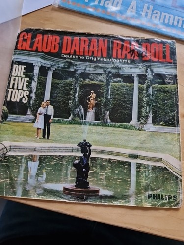 The Five Tops - Rag Doll / Glaub Daran - German 1967 - Picture 2 of 7