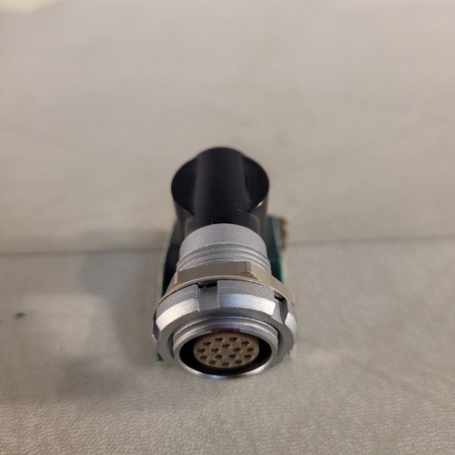 Lemo ECG.2B 16-pin Right Angle Mounted Connector Soldered On Pcb - Picture 1 of 9