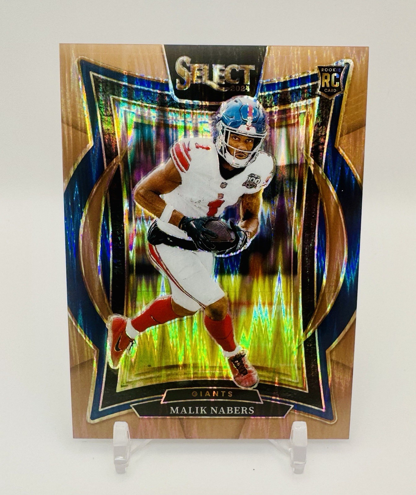 2024 Panini Select MALIK NABERS #29 RC Concourse Level Copper Prizm Shock /299